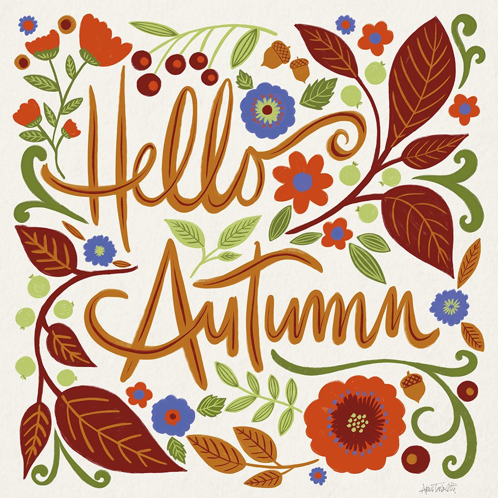 Hello Autumn I art print by Anne Tavoletti for $57.95 CAD