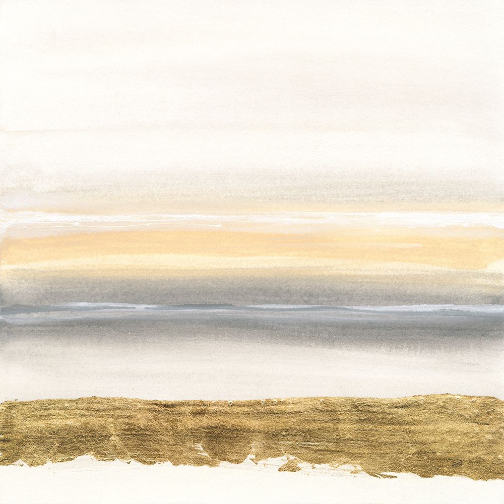 Gold and Gray Sand III art print by Chris Paschke for $57.95 CAD