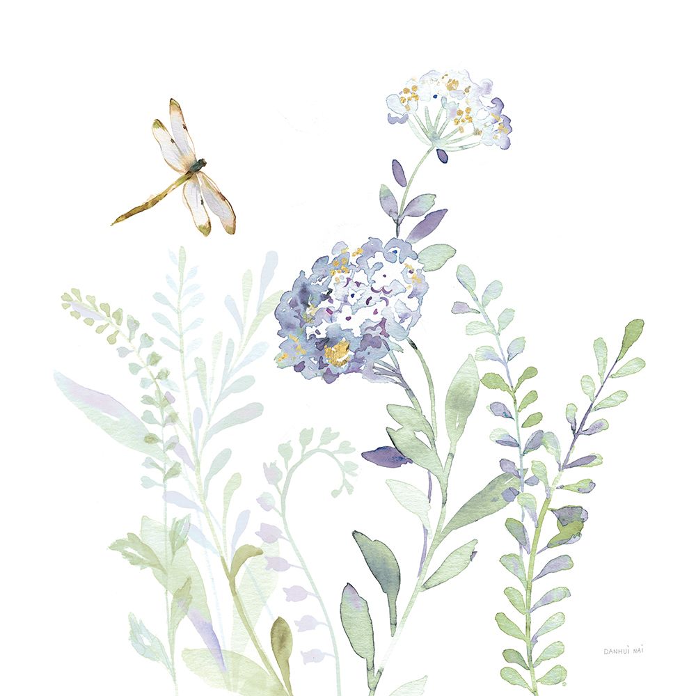 Purples of Summer VII art print by Danhui Nai for $57.95 CAD