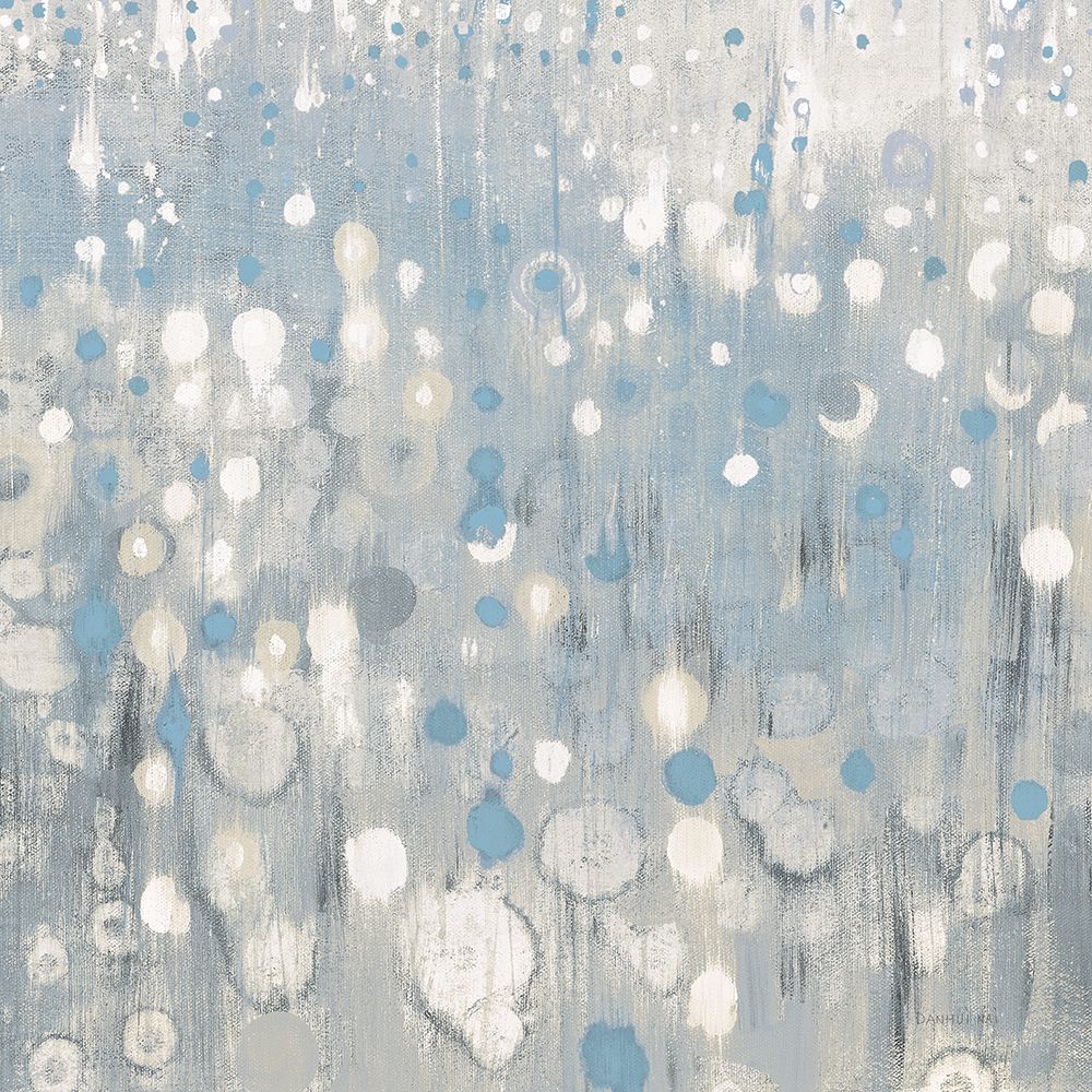 Rain Abstract VI Blue art print by Danhui Nai for $57.95 CAD