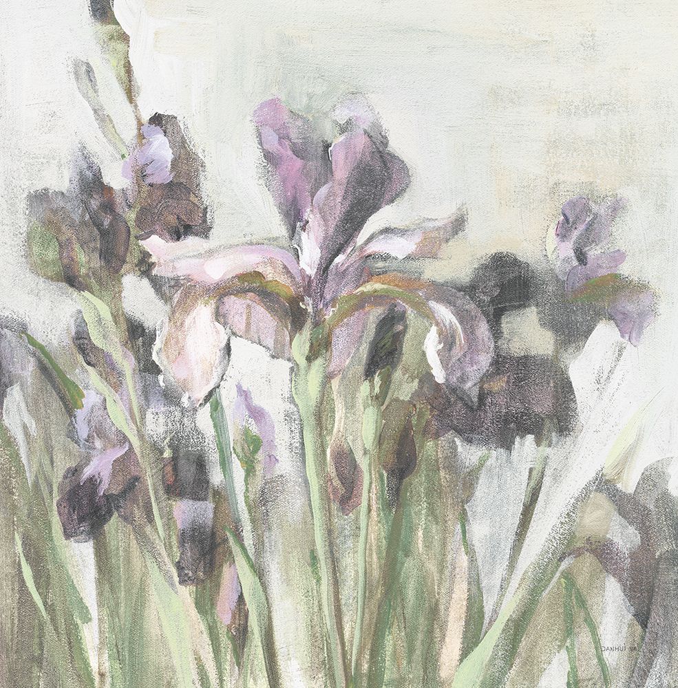Spring Iris I Purple art print by Danhui Nai for $57.95 CAD