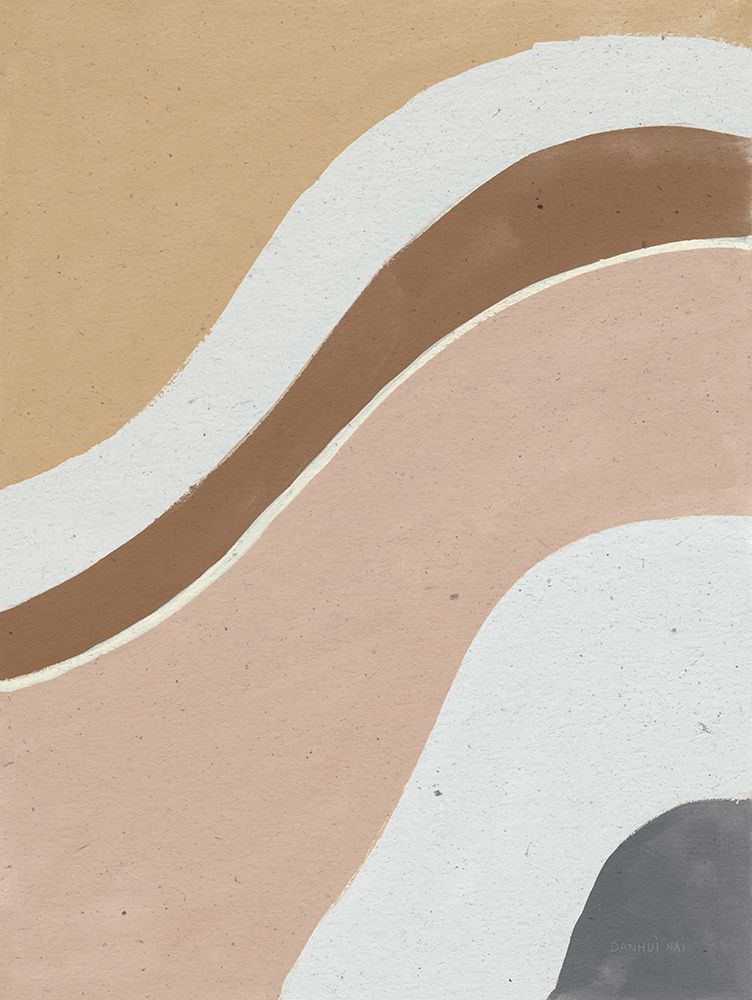 Flowing II Neutral art print by Danhui Nai for $57.95 CAD