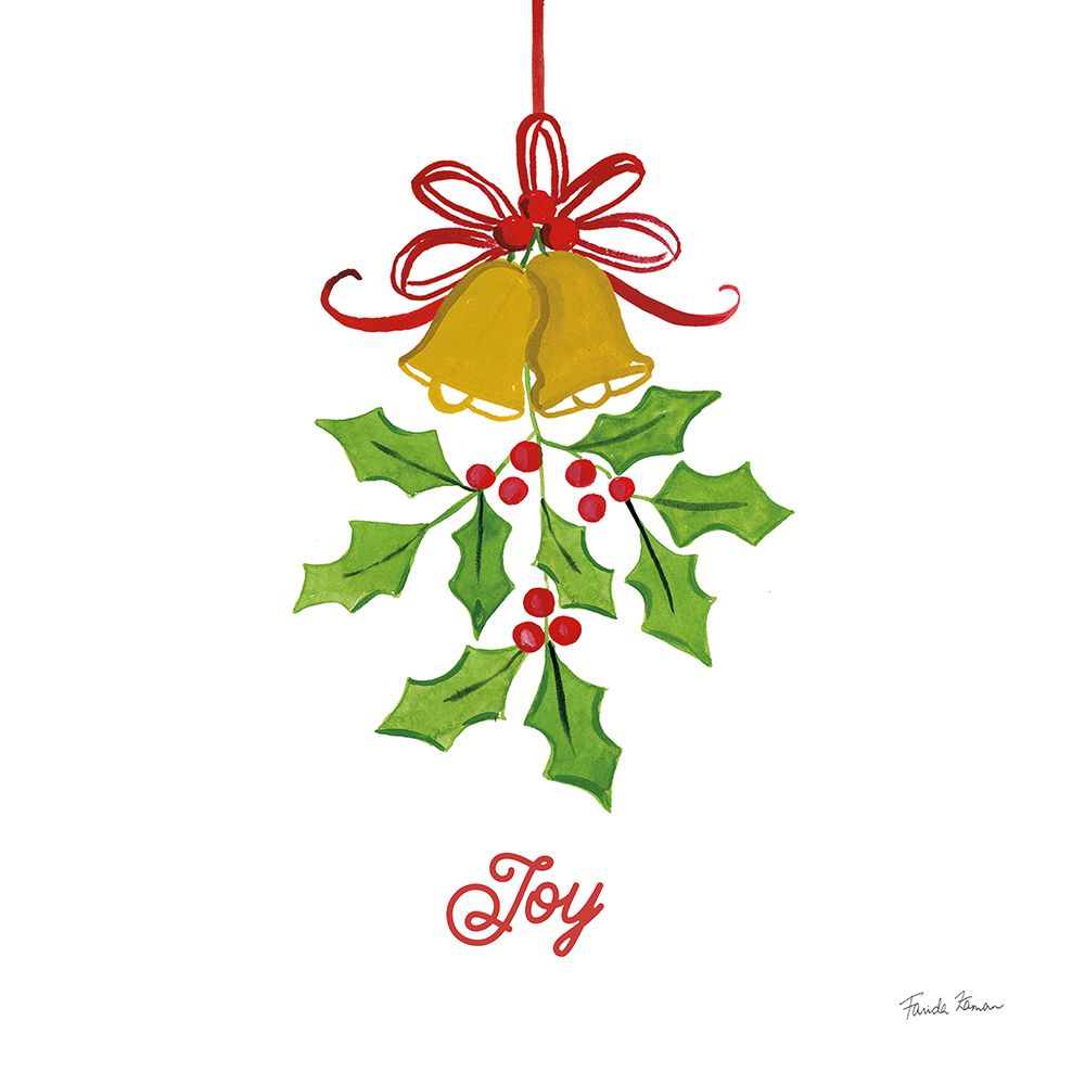 Holiday Holly art print by Farida Zaman for $57.95 CAD