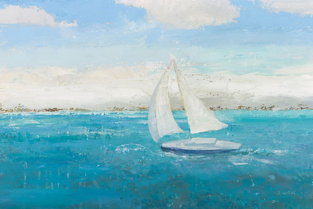 Sailing Into the Blue art print by James Wiens for $57.95 CAD