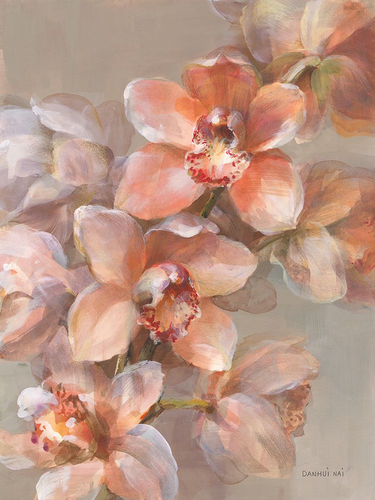 Delicate Orchid I art print by Danhui Nai for $57.95 CAD