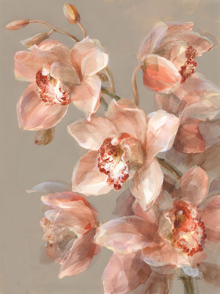 Delicate Orchid II art print by Danhui Nai for $57.95 CAD
