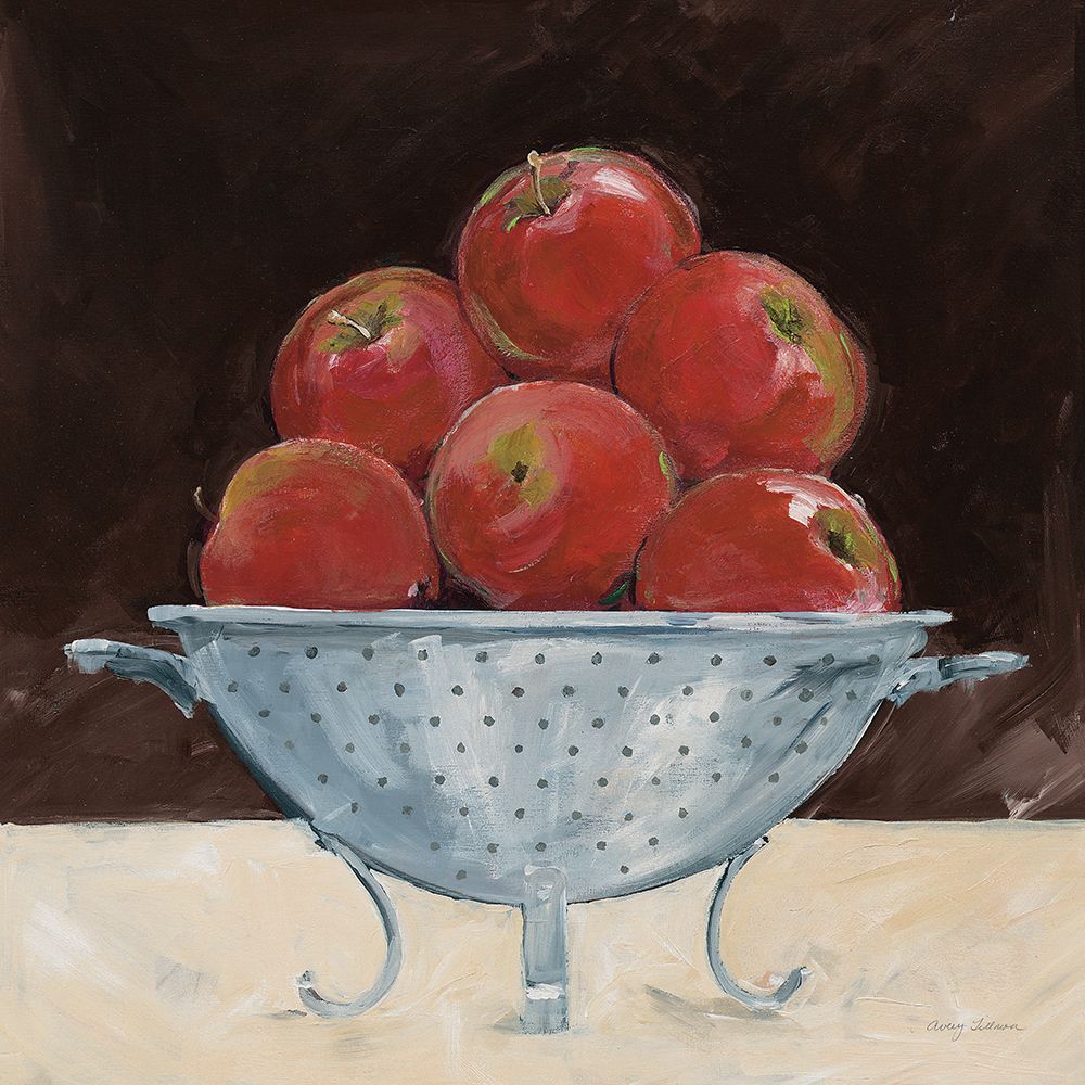 Apples on Brown art print by Avery Tillmon for $57.95 CAD