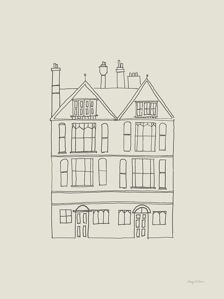 Buildings of London I art print by Avery Tillmon for $57.95 CAD