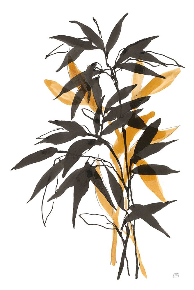 Amber Long Leaf II art print by Chris Paschke for $57.95 CAD