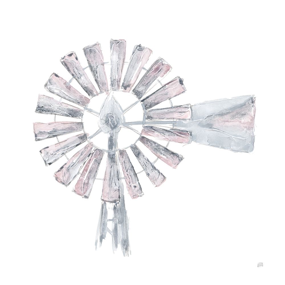 Textural Windmill I art print by Chris Paschke for $57.95 CAD