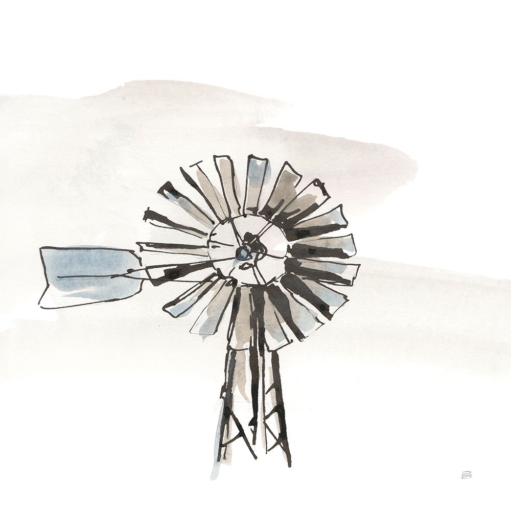 Windmill VI art print by Chris Paschke for $57.95 CAD