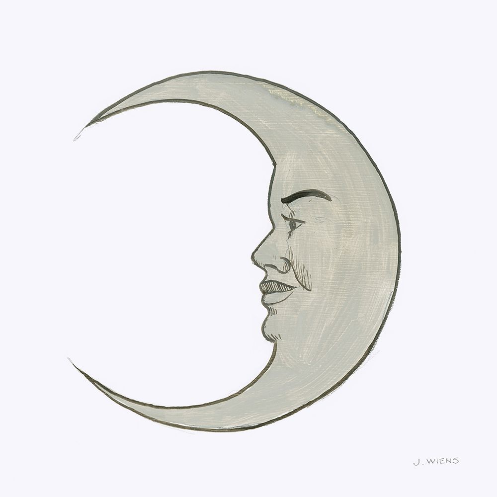 Moon art print by James Wiens for $57.95 CAD