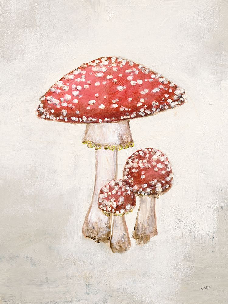 Woodland Mushroom II art print by Julia Purinton for $57.95 CAD