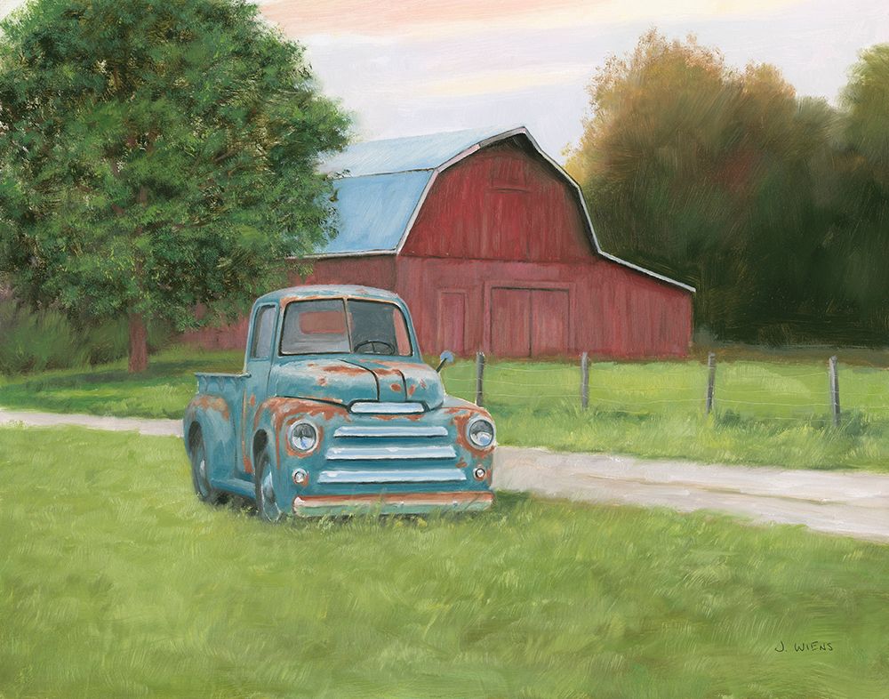 Vintage Truck art print by James Wiens for $57.95 CAD