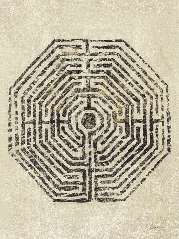Labyrinth Vertical art print by Sue Schlabach for $57.95 CAD