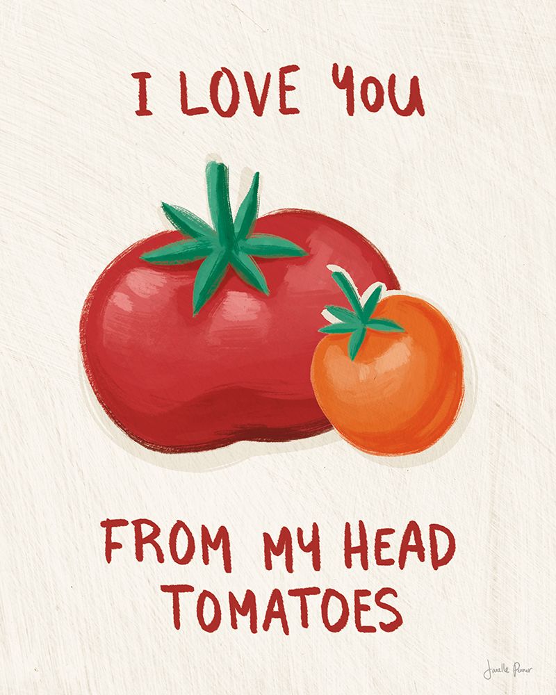 Tomato Toss I art print by Janelle Penner for $57.95 CAD