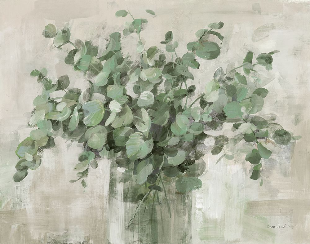 Scented Eucalyptus Neutral art print by Danhui Nai for $57.95 CAD