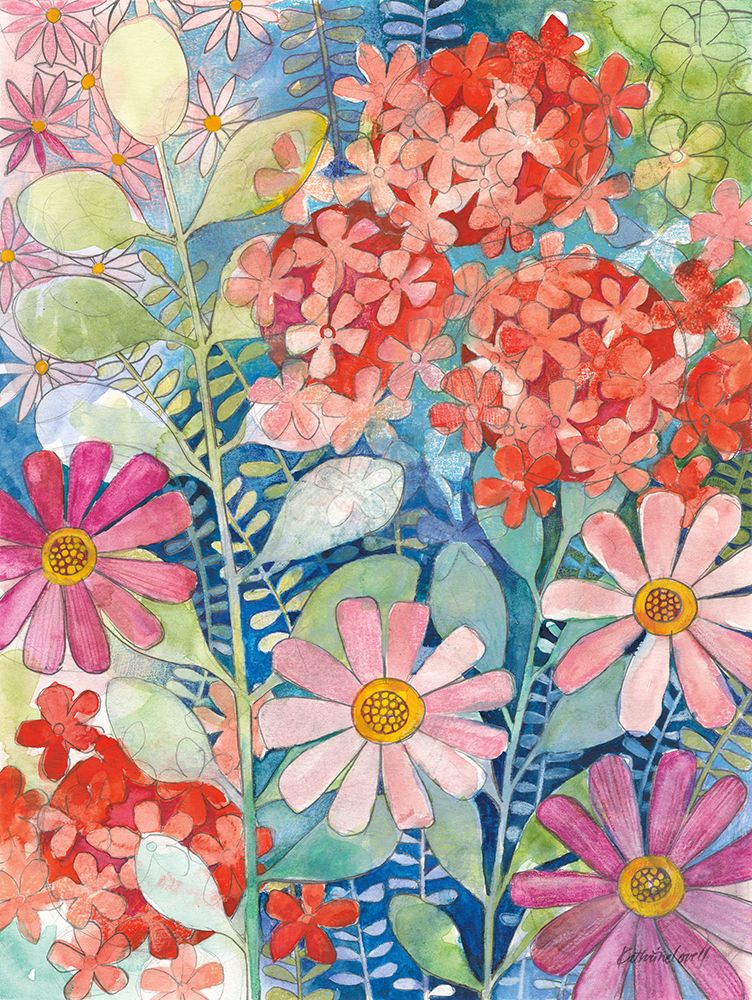Summer Profusion III art print by Kathrine Lovell for $57.95 CAD