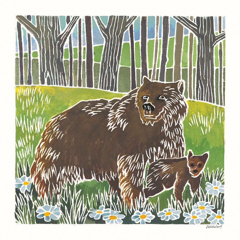 Wild Woodland III art print by Kathrine Lovell for $57.95 CAD