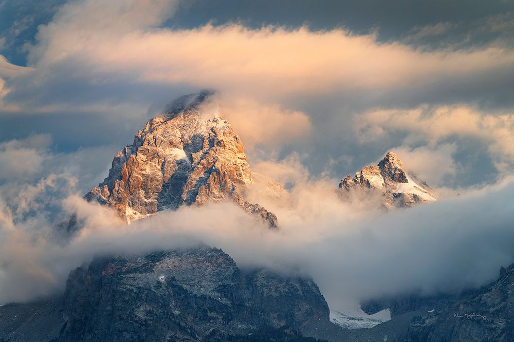 Grand Teton Clouds Color art print by Alan Majchrowicz for $57.95 CAD