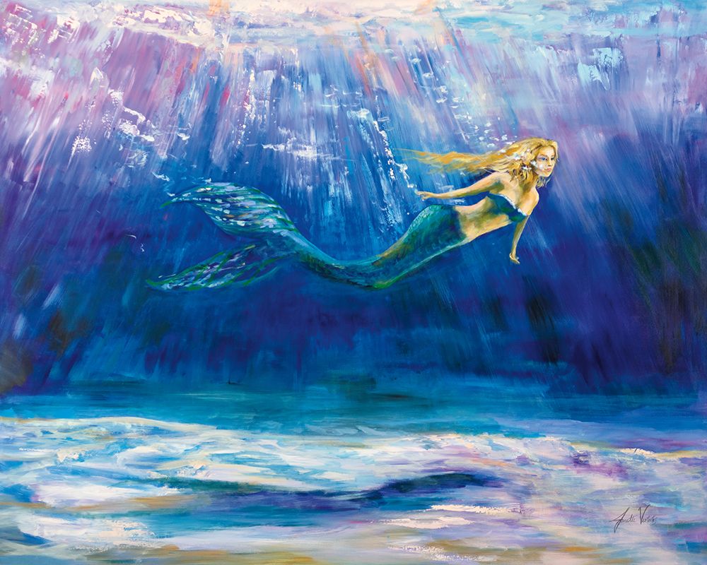 Out for a Swim art print by Jeanette Vertentes for $57.95 CAD