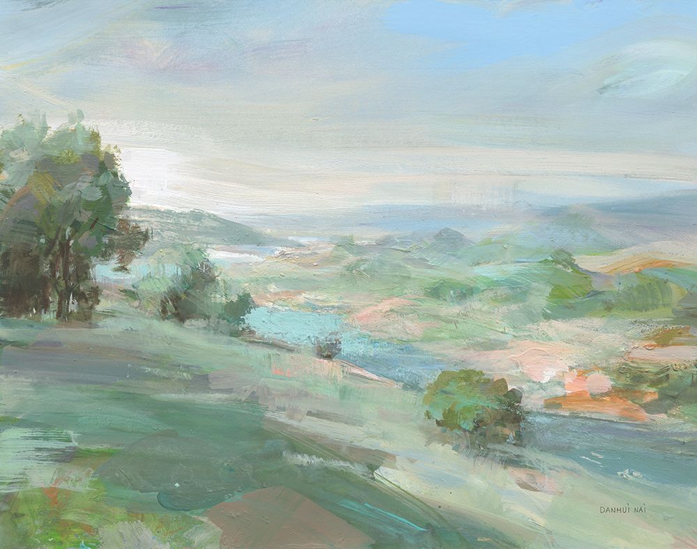 Valley in Sunshine art print by Danhui Nai for $57.95 CAD