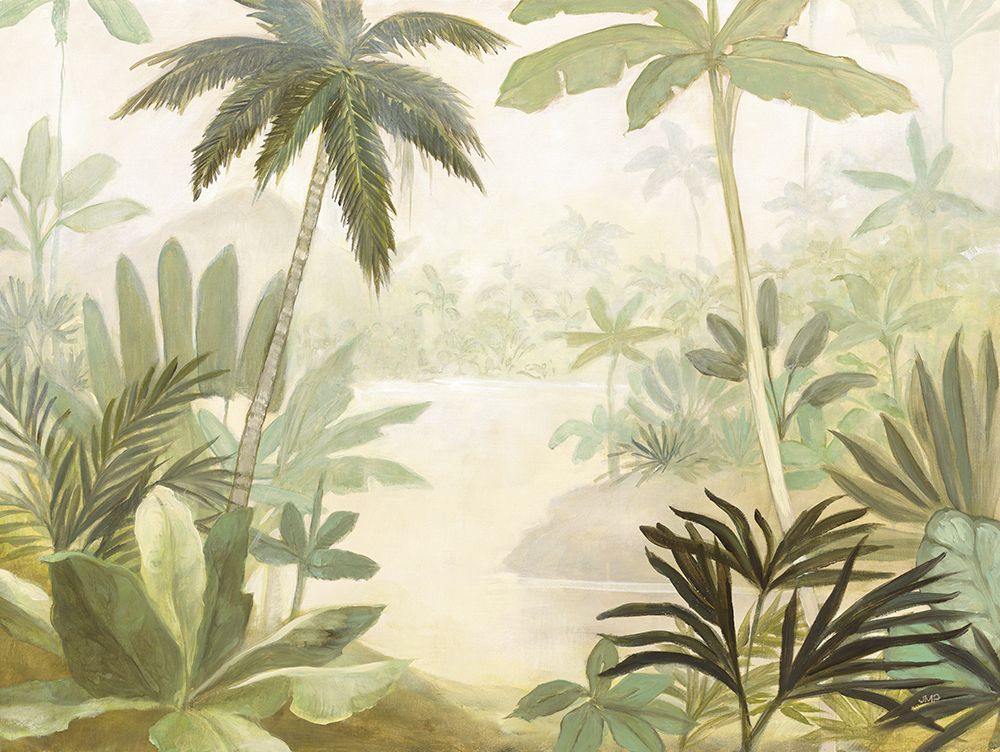 Palm Lagoon art print by Julia Purinton for $57.95 CAD