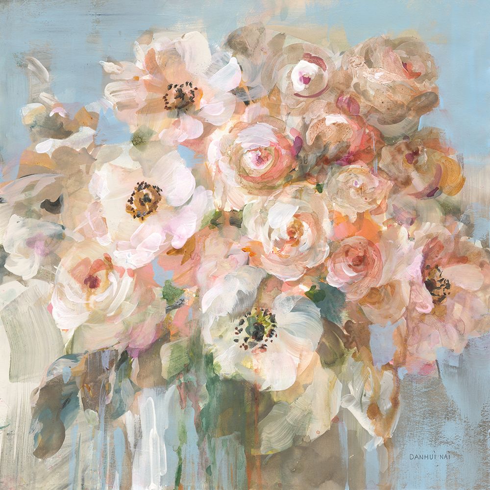 Blushing Bouquet art print by Danhui Nai for $57.95 CAD