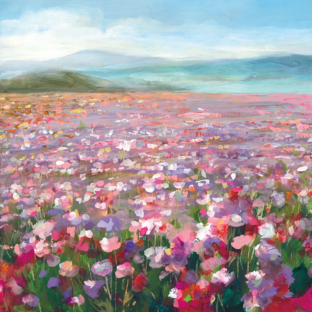 Headland Wildflowers art print by Danhui Nai for $57.95 CAD