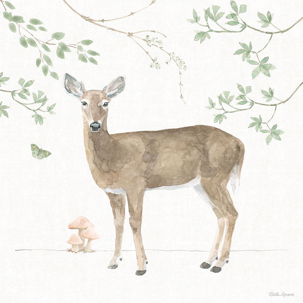 Woodland Love V art print by Beth Grove for $57.95 CAD