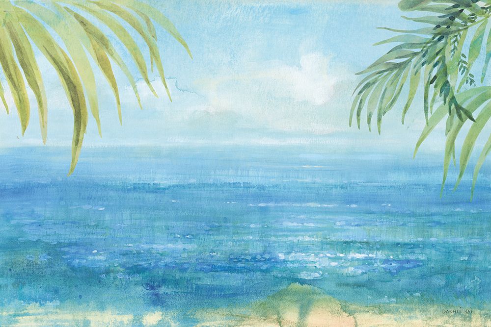 Sea Sparkle I Tropical art print by Danhui Nai for $57.95 CAD