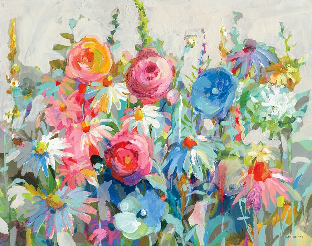 All the Bright Flowers art print by Danhui Nai for $57.95 CAD