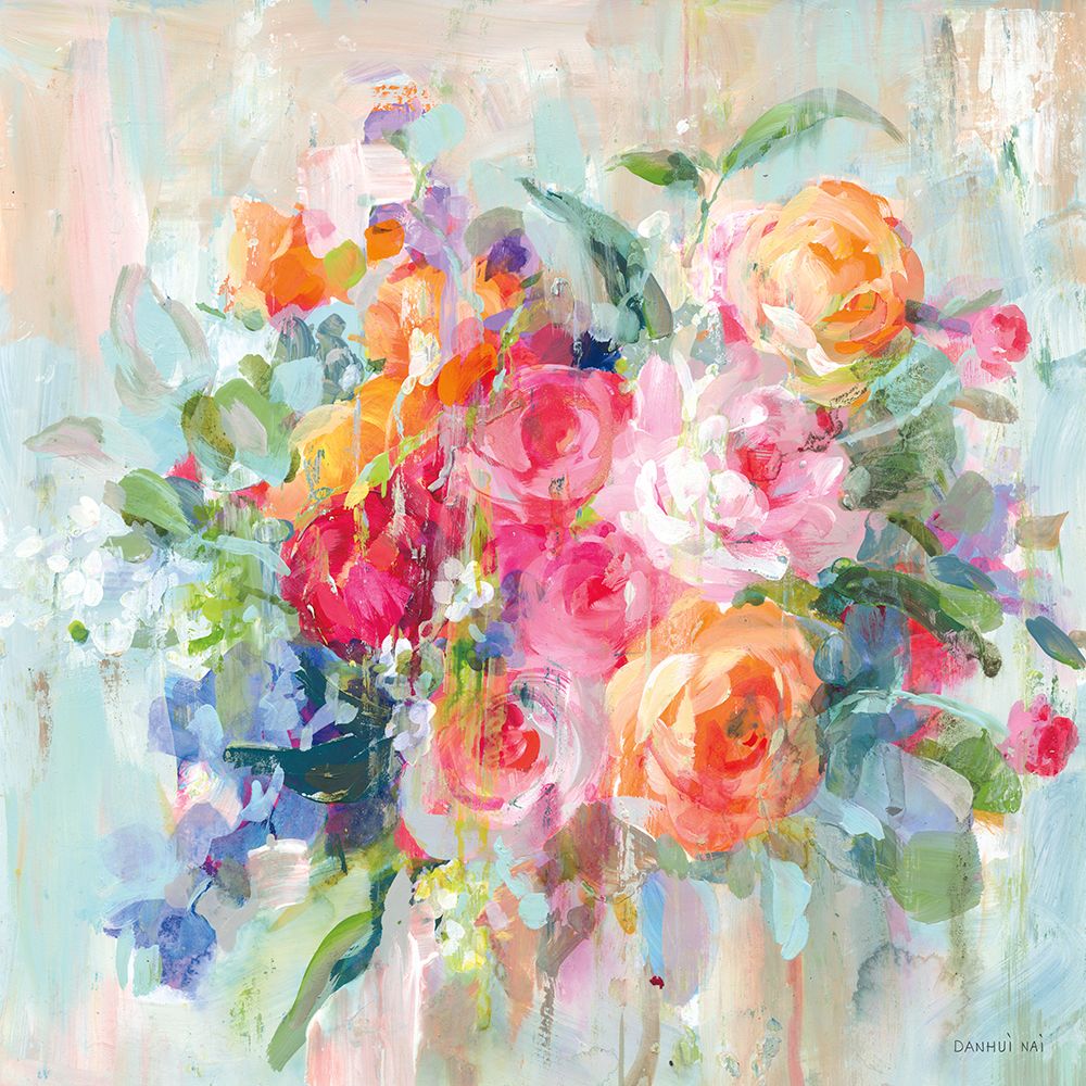 Sun Drenched Bouquet art print by Danhui Nai for $57.95 CAD