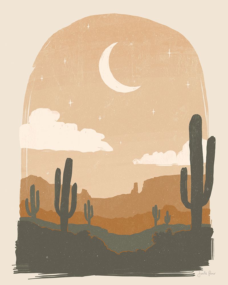 Warm Desert II art print by Janelle Penner for $57.95 CAD