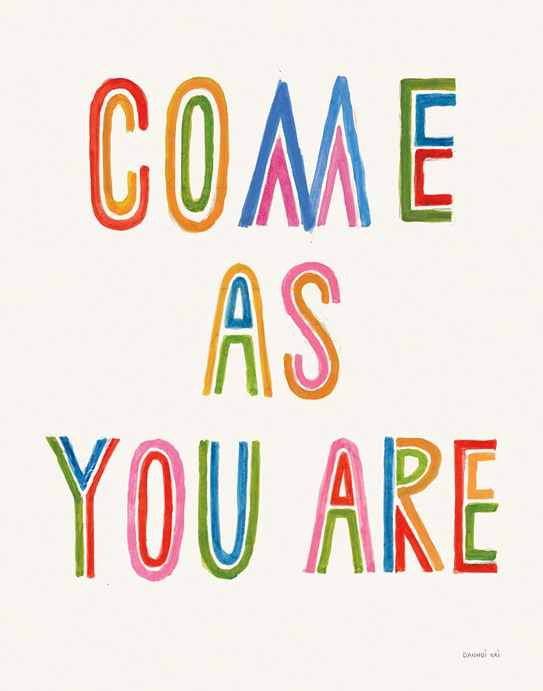 Come As You Are art print by Danhui Nai for $57.95 CAD