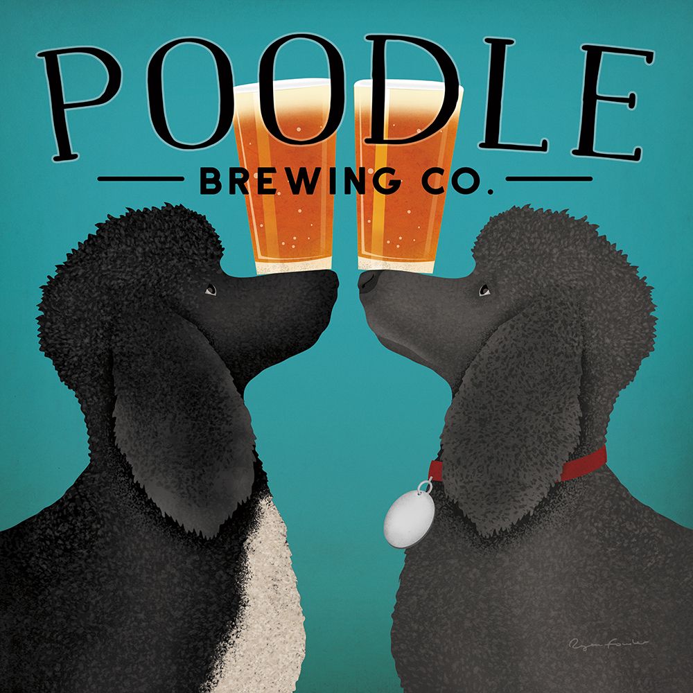Double Poodle Brewing art print by Ryan Fowler for $57.95 CAD