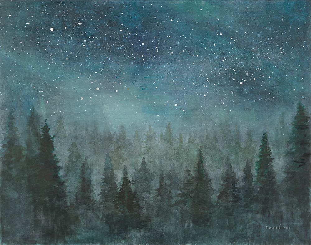 Clearest Night art print by Danhui Nai for $57.95 CAD