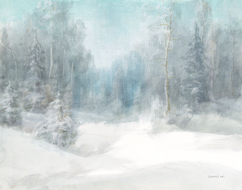 Peaceful Winter art print by Danhui Nai for $57.95 CAD