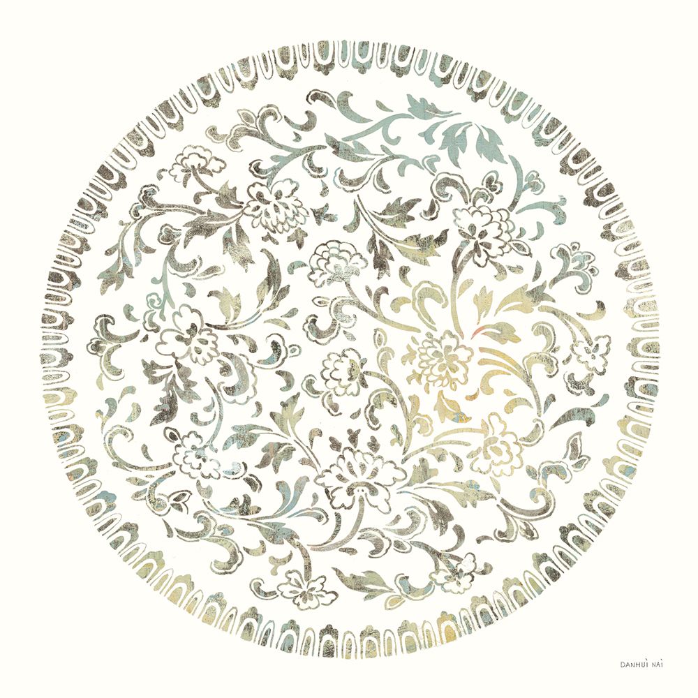 Earthen Circle of Life II art print by Danhui Nai for $57.95 CAD