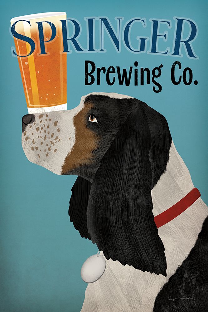Springer Brewing Co art print by Ryan Fowler for $57.95 CAD