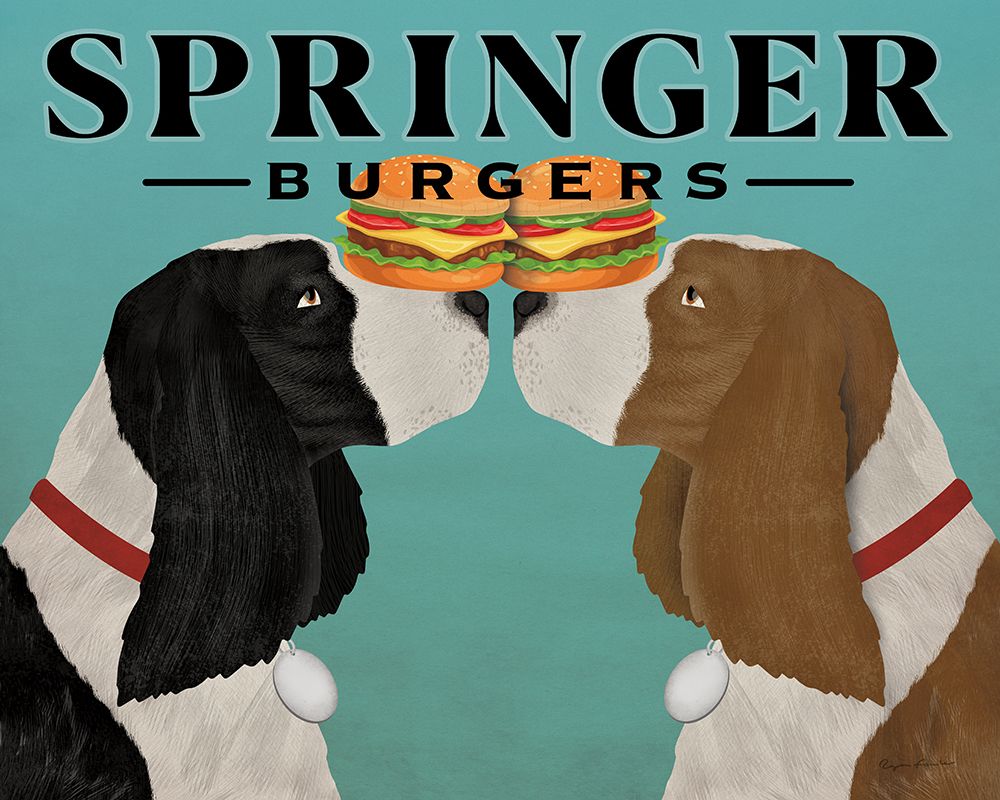 Springer Burgers art print by Ryan Fowler for $57.95 CAD