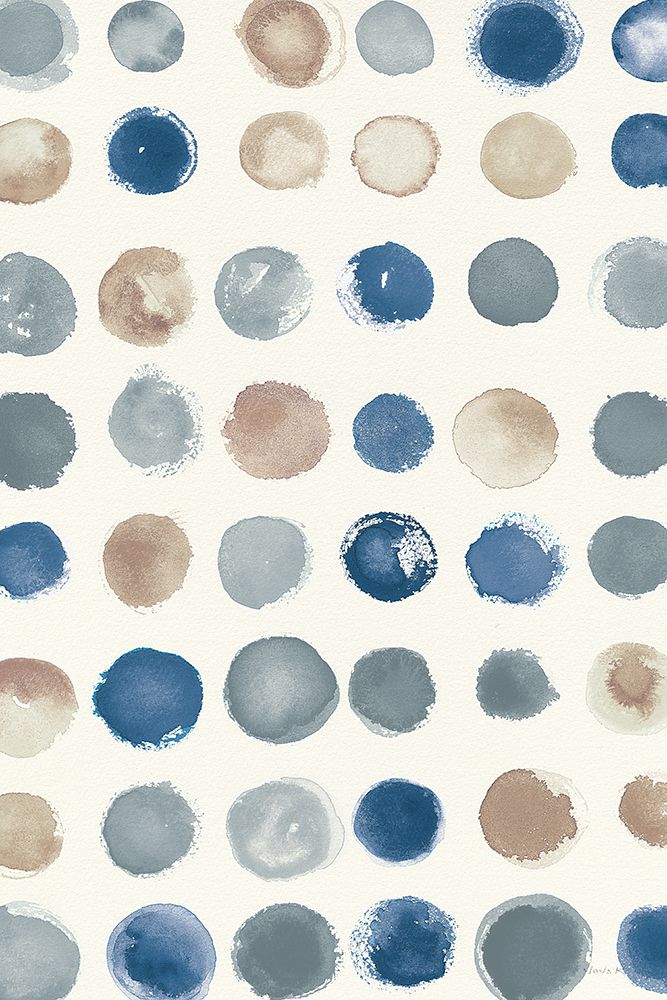 Spot of Rain Vallarta Blue Crop art print by Shirley Novak for $57.95 CAD