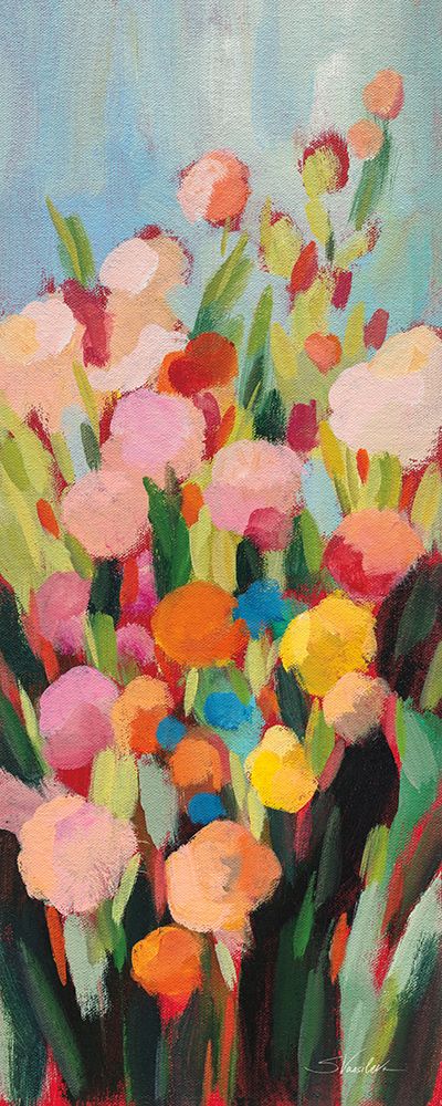 Vivid Flowerbed I art print by Silvia Vassileva for $57.95 CAD