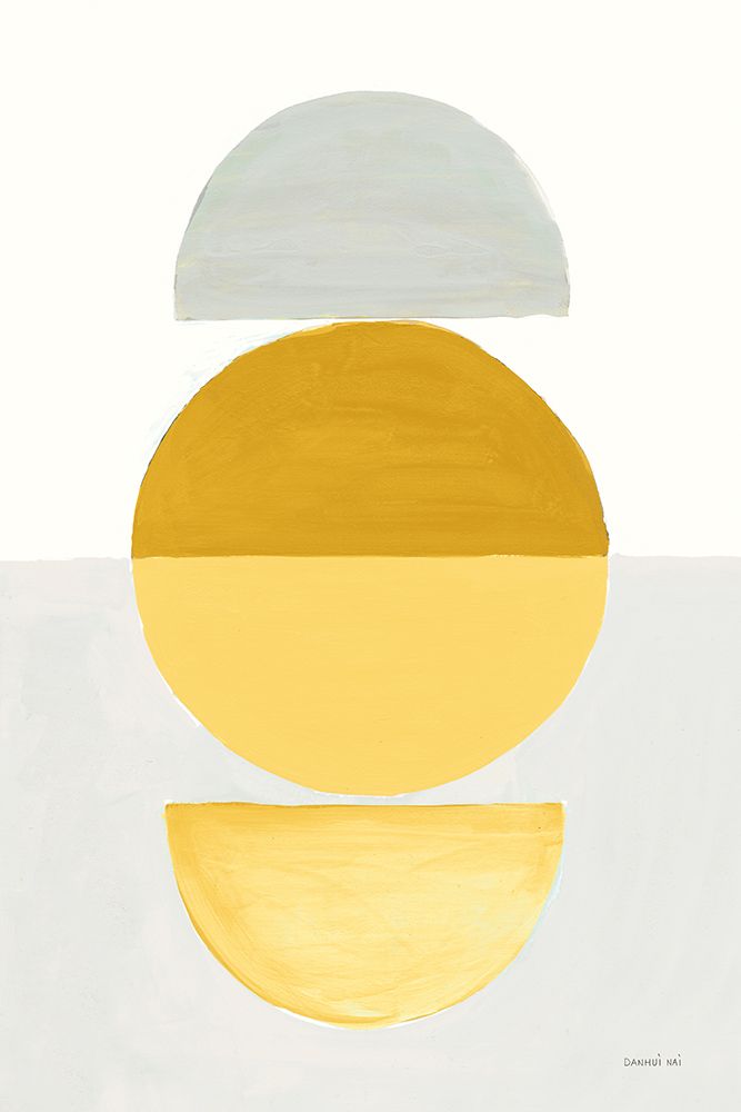 In Between I Yellow art print by Danhui Nai for $57.95 CAD