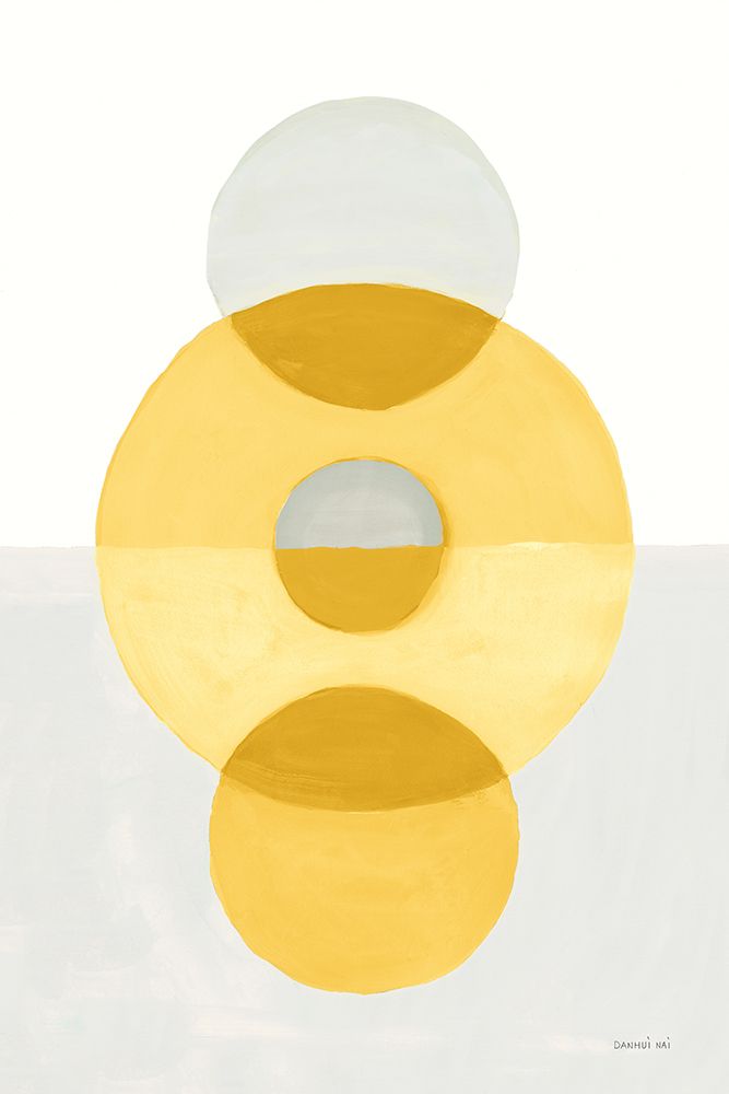 In Between II Yellow art print by Danhui Nai for $57.95 CAD