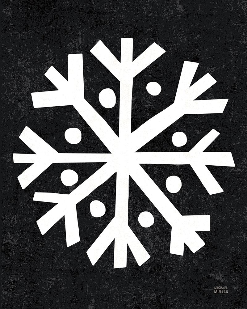 Christmas Whimsy Snowflake art print by Michael Mullan for $57.95 CAD