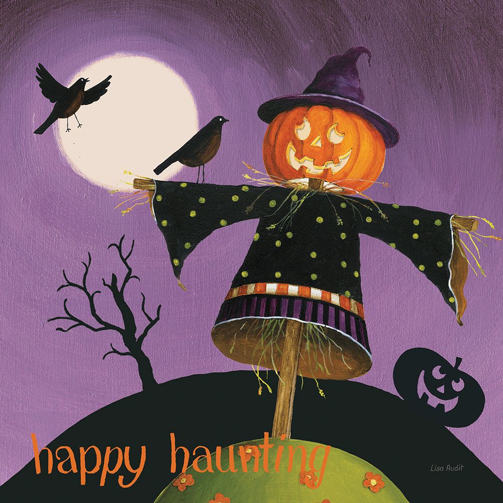 Happy Haunting V art print by Lisa Audit for $57.95 CAD