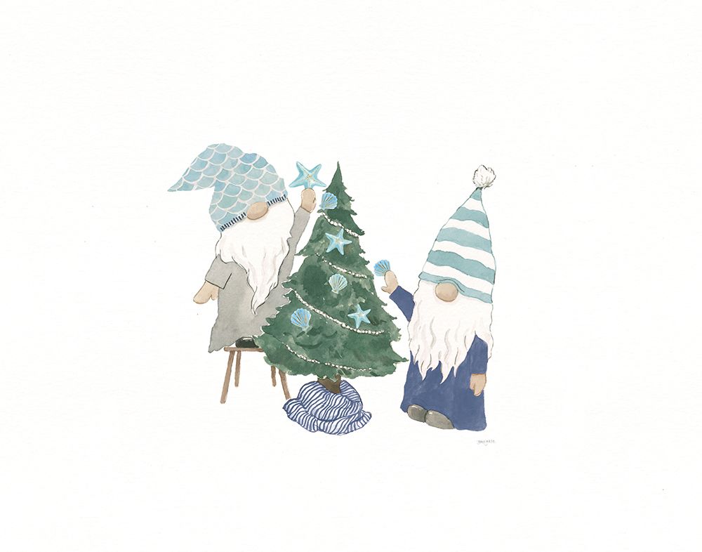 Winter Gnomes IV art print by Jenaya Jackson for $57.95 CAD
