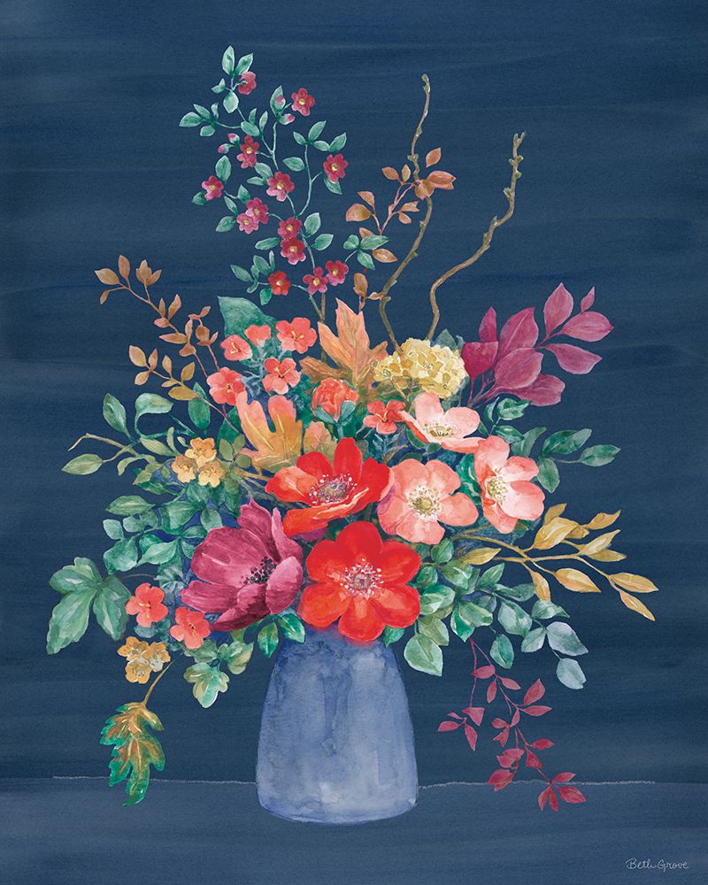 Floral Drama II art print by Beth Grove for $57.95 CAD