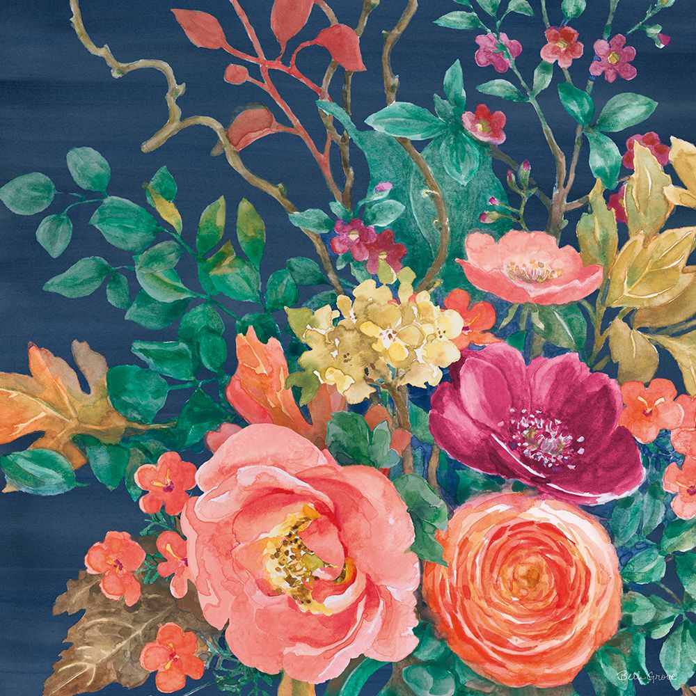 Floral Drama VII art print by Beth Grove for $57.95 CAD